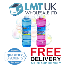1L Giant Bubble Solution Fluid Liquid for Summer Fun Bubble Mix Cheapest - BULK - £2.95 GBP+