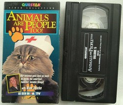 VHS Animals Are People Too - Alan Thicke - Vol 5 (VHS, PAXTV, Questar 1999) - £15.97 GBP