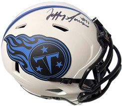 Jeffery Simmons signed Tennessee Titans NFL Lunar Speed Mini Helmet #98 JSA Witn - £125.86 GBP