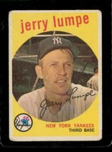 Vintage Baseball Card Topps 1959 #272 Jerry Lumpe New York Yankees 3rd Base Wb - £9.80 GBP