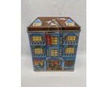 Vintage Christmas Village Inn The Tin Box Company Tin 5&quot; X 3&quot; X 6&quot; - $24.74