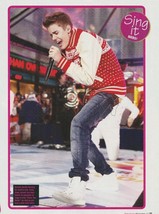 Justin Bieber teen magazine pinup clipping teen idols Good Morning Ameri... - $65.69 MXN