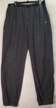 Volcom Sweatpants Men XL Gray Cotton Slash Pockets Flat Front Elastic Waist Logo - £13.93 GBP