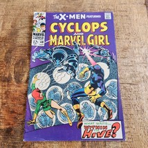 X-Men #48 Marvel Comic Book September 1968 F- 5.5 Cyclops Marvel Girl Silver Age - £23.04 GBP