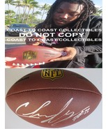 CHRIS IVORY,JAGUARS,JETS,SAINTS,SIGNED,AUTOGRAPHED,NFL DUKE FOOTBALL,COA... - $128.69