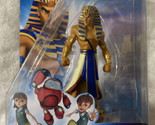 Superbook Pharaoh 4&quot; Action Figure Series 1 Adventure CBN 2014 Bible Story - $19.98