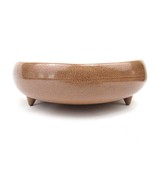 MCM Red Wing Pottery Footed Low Bowl/Planter Charles Murphy M-5010 Marked - £59.16 GBP
