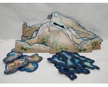 Lot Of (45) Sails Of Glory Terrain Pieces Board Edges Reefs Islands - $39.59
