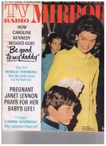 TV Radio Mirror January 1967 Jackie Kennedy Marlo Thomas Larry Storch - £11.37 GBP