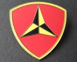 3RD MARINE INFANTRY DIVISION PIN LARGE USMC LAPEL HAT BADGE 1.5 INCHES - $6.24