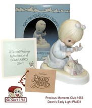 Precious Moments Dawn&#39;s Early Light PM831 Collector&#39;s Club 1983 Special Edition - £15.91 GBP