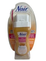 Nair Hair Remover Roll-On Wax Milk &amp; Honey Microwavable Sugar Based New - $28.49