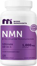 Micro Ingredients NMN NAD+  with Resveratrol Glutathione | Cellular Ener... - $33.88