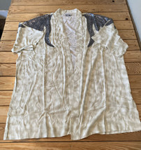 Haute Hippie NWOT Women’s Sequin embellishment cardigan size XL Champagne i5 - £14.16 GBP