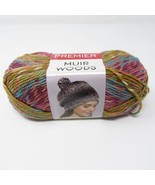 Premier MUIR WOODS # 4 Medium Worsted Yarn 170 Yard Skein Acrylic Laurel... - $16.67