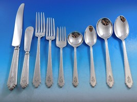 William and Mary by Lunt Sterling Silver Flatware Set 12 Service 114 pcs... - £5,433.97 GBP