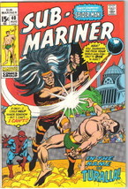 The Sub-Mariner Comic Book #40 Marvel Comics 1971 FINE+ - £9.15 GBP