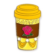 Beauty and the Beast Disney Pin: Belle Latte Coffee Cup  - £7.01 GBP