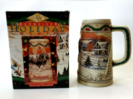 Budweiser Beer Stein Holiday Collection American Homestead Oktoberfest 1996 - $20.00