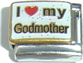 I Love My Godmother Italian Charm - £7.12 GBP