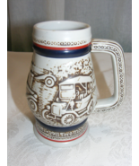 Vintage Avon 1982 Stein Mug features 1911 Ford Model T  1927 Bugatti Mug - $24.74