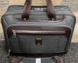 TRAVELPRO Platinum Elite Slim Business Brief Laptop Bag in Vintage Grey ... - $145.12