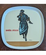 Puerto Rico Los Grandes Carteles Plato # 5 Coleccion #112 1983 Dona Julia - $951.02 MXN