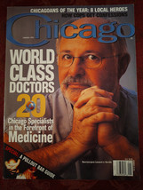CHICAGO magazine January 1999 World Class Doctors Jeremy Piven Bar Guide - £12.39 GBP