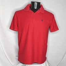 Men&#39;s Polo Shirt Izod Polo Shirt for Men Red Large - £7.47 GBP