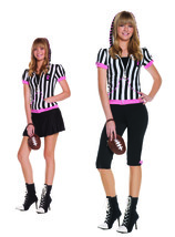 Sideline Sweetheart Referee Teen Costume By Elegant Moments - Small/Medium - $70.26
