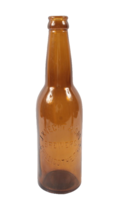 Antique Brown Glass Bottle J Knecht &amp; Sons Brewers Chillicothe Ohio 1886 - €20,11 EUR