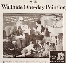 1934 PPG Pittsburgh Plate Glass Wall Paint Advertisement Ephemera  - $559.01 MXN