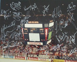5/27/93 La Kings 11 X 14 Signed Photo GRETZKY/ROBITAILLE/BLAKE/KURRI/SANDSTROM - £78.52 GBP