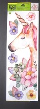 Main Street Wall Creations Jumbo Decals Watercolor Floral Unicorn Sticke... - $9.85