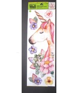 Main Street Wall Creations Jumbo Decals Watercolor Floral Unicorn Sticke... - £7.74 GBP