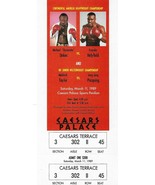 Michael Dokes vs. Evander Holyfield Authentic Fight Ticket 03/11/1989 Ca... - £60.12 GBP