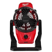 Milwaukee 0820-20 M12 12V Lithium-Ion Cordless Mounting Fan (Tool Only) - £131.88 GBP