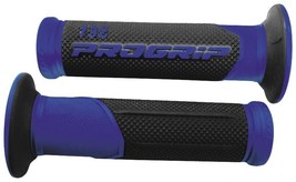 Pro Grip 732 Duo Density Road Grips Black/Blue 732BLBK - $18.95