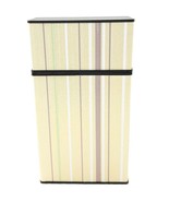 Fujima Textured Brown Striped Design Push Open 100s Size Cigarette Case - £7.06 GBP