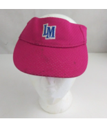 Augusta Sportswear LM Pink Embroidered Girls Youth Adjustable Visor - $16.22 CAD