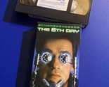 The 6th Day VHS 2001 Classic Arnold Schwarzenegger Sci-fi Action Blockbu... - $9.90