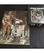 STAR WARS VINTAGE 1977 JIGSAW PUZZLE 140 PIECES 14&quot; x 18&quot; KENNER 40100 R... - $28.04