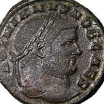 GALERIUS Moneta Goddess &#39;of Money&#39; Aquileia, Italy mint Large Roman Empire Coin - £51.54 GBP
