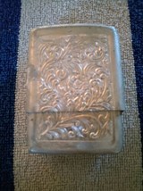 Vintage Park Industries Aluminum Cigarette Holder Case with Slide Open Top - $17.33