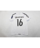 real madrid jersey 2005 2006 shirt gravesen playera chamarra camiseta 05 06 - $115.54 CAD