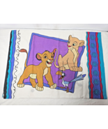 Vintage Disney The Lion King Standard Pillow Case 20x26 Simba Nala Timon... - €8,64 EUR
