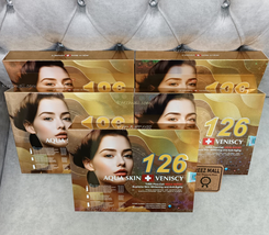 NEW AQUA SKIN VENISCY 126 (5 Boxes) -glutathione- FREE Expedite Shipping... - $650.00