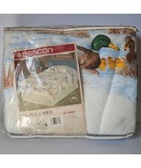 Beacon Blanket 72x90” Twin/Full #745 Mallard Duck USA Made Granny Cottag... - $34.60