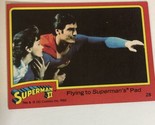 Superman II 2 Trading Card #28 Christopher Reeve Margot Kidder - £1.54 GBP