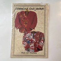Black Cat Creations Stepping Out Jacket Pattern 8 - 22 Vintage Sewing Craft - $7.87